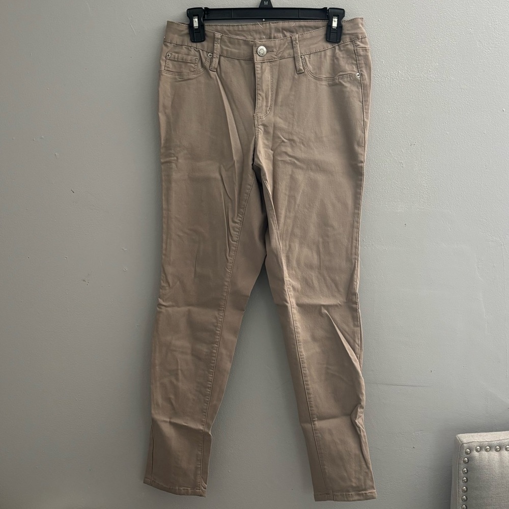 YMI Hyperstretch Forever Color Pants - Khaki